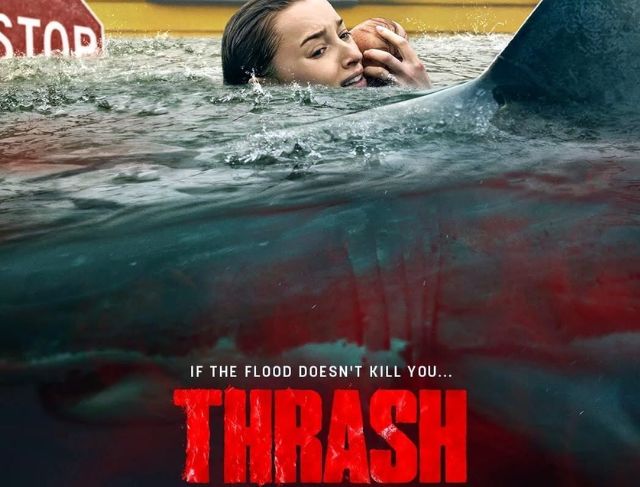 Teror Badai dan Serangan Hiu yang Mengubah Kota Menjadi Neraka dalam Film Thrash (2026)
